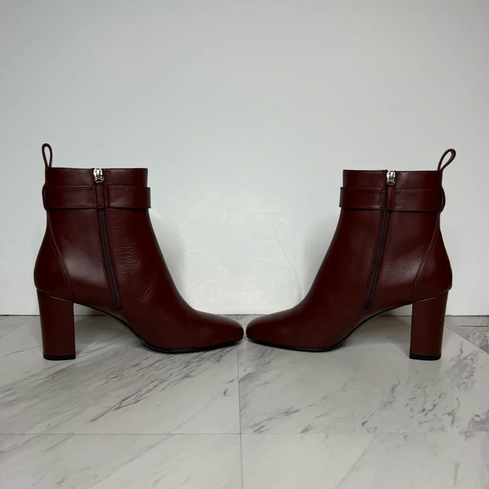 Longchamp brown red